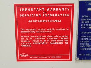 Thumbnail image of Rodwell Ensign Floor Standing Autoclave