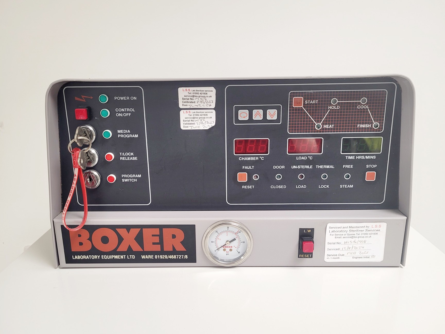 Image of Boxer 200/40LR Benchtop Autoclave