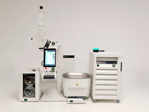Thumbnail image of Buchi Rotovapor R-300 System w/ B-300 Base & F-305 Recirculating Chiller