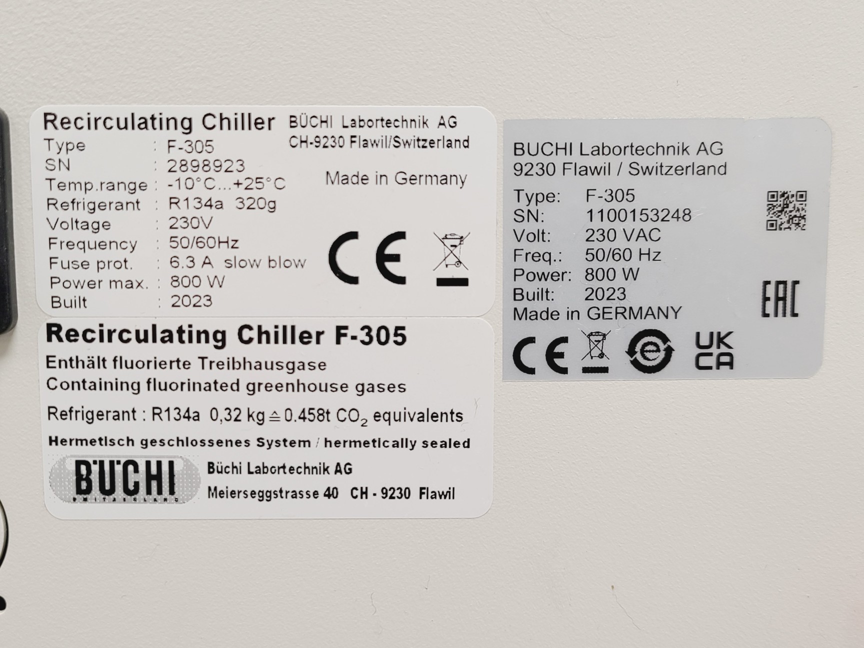 Image of Buchi Rotovapor R-300 System w/ B-300 Base & F-305 Recirculating Chiller