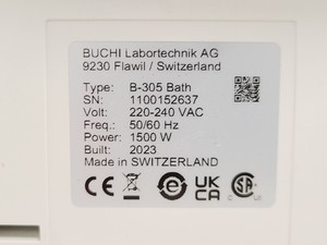 Thumbnail image of Buchi Rotovapor R-300 System w/ B-300 Base & F-305 Recirculating Chiller