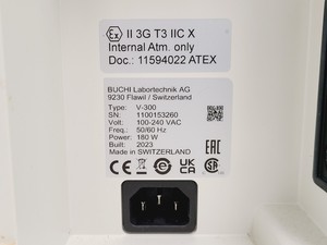 Thumbnail image of Buchi Rotovapor R-300 System w/ B-300 Base & F-305 Recirculating Chiller