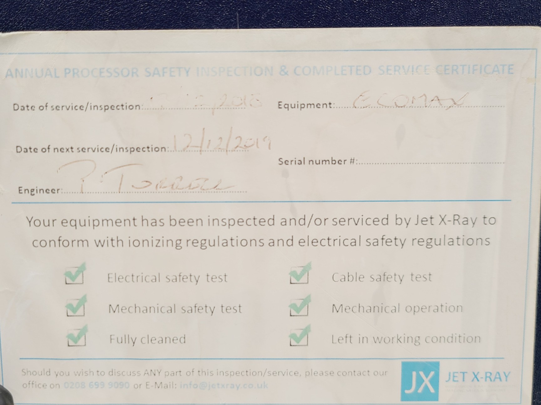 Image of Photon Eco max X-Ray Film Processor