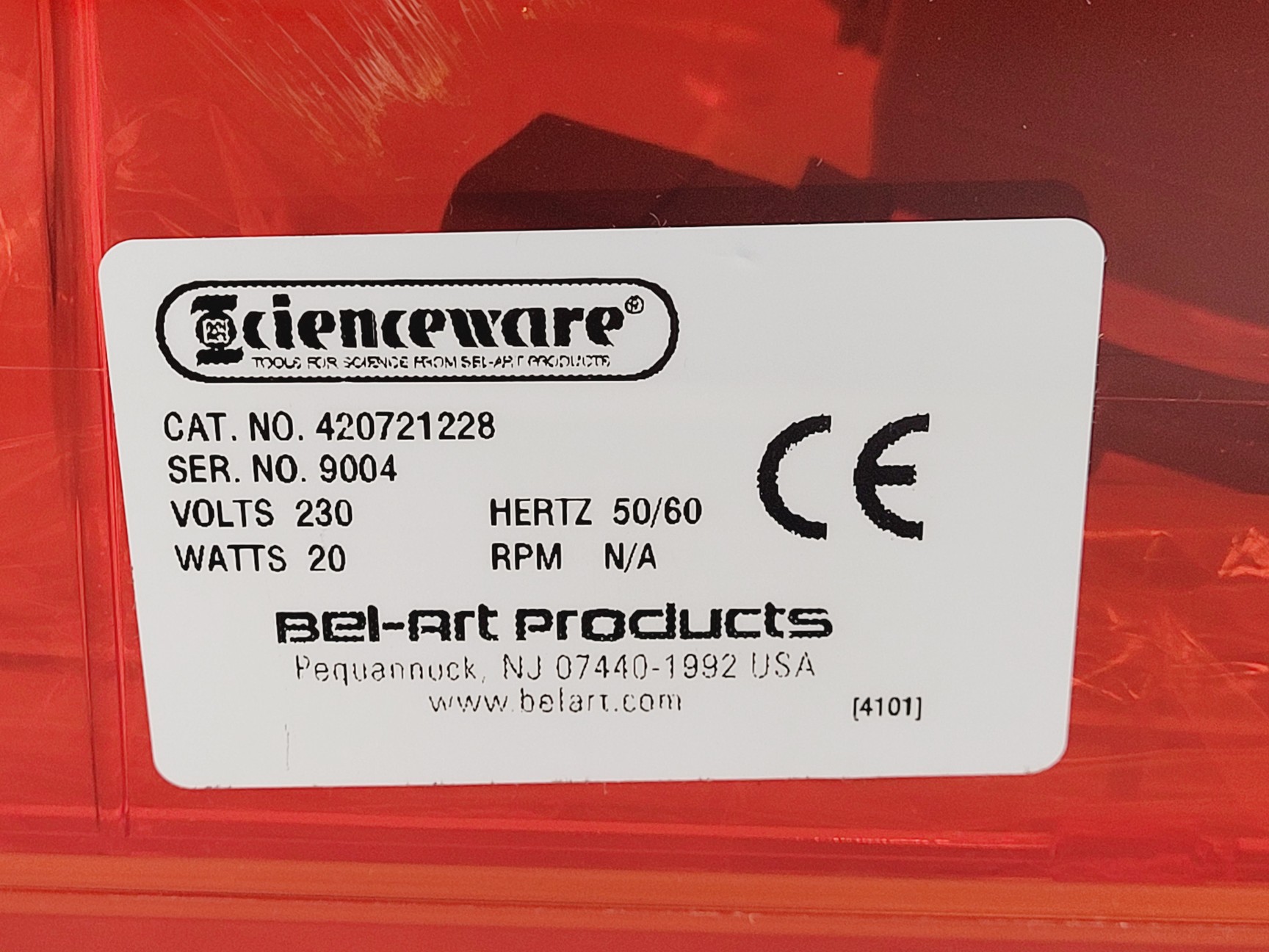 Image of Bel-Art Products Scienceware Secador 2.0 Dessicator Cabinet w/ 230v Auto Dryer