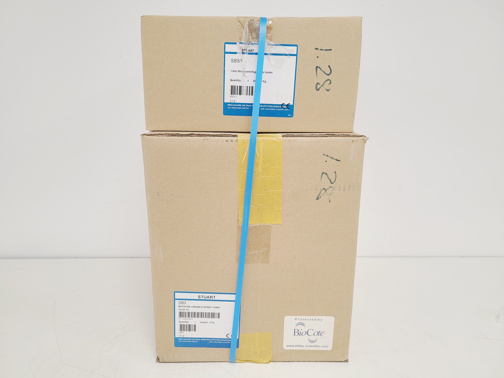 Image of Stuart SB3 Rotator & SB3/1 1.5ml Tube Holder (New)