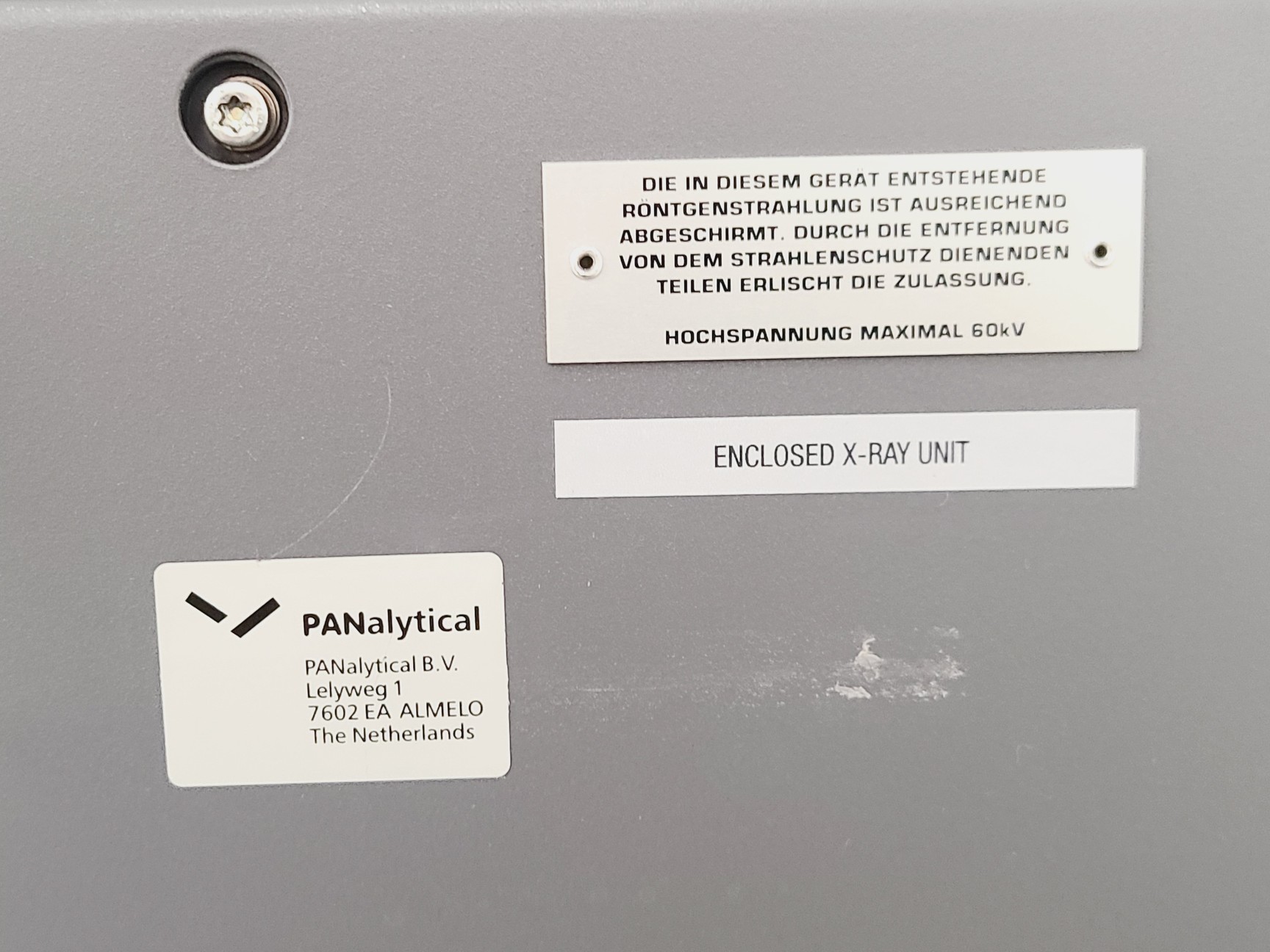 Image of PANalytical Zetium XRF Spectrometer