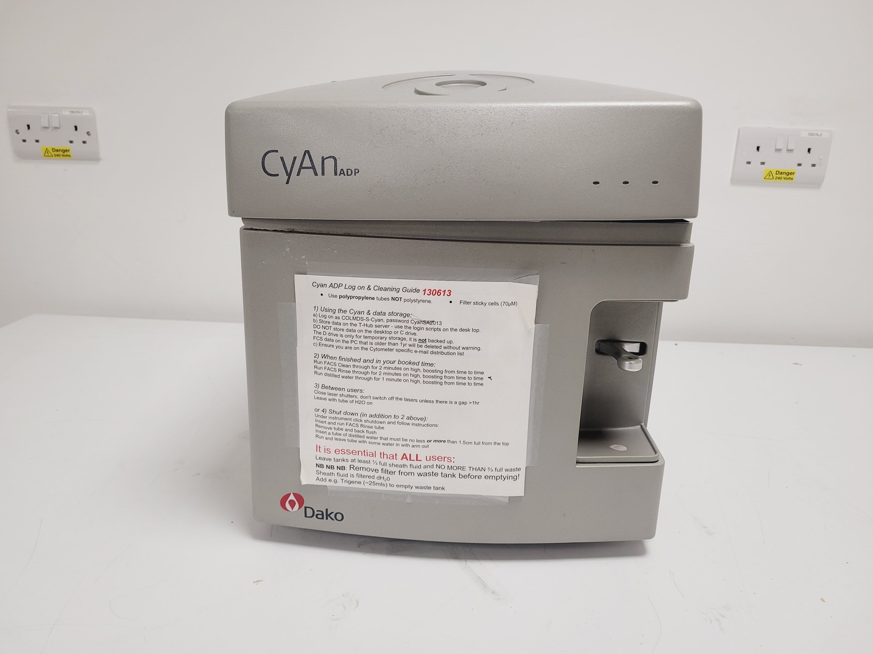 Image of Dako Cyan ADP Flow Cytometer