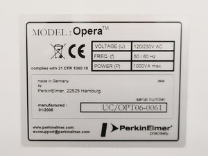 Thumbnail image of Perkin Elmer Opera High Content Screening System w/ Software & Accessories