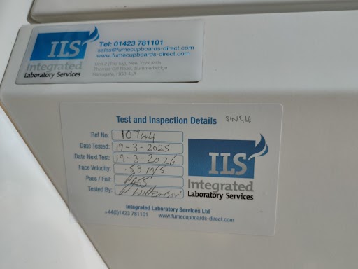 Image of 2 x ILS 1200mm K8 Industrial Fume Cupboards