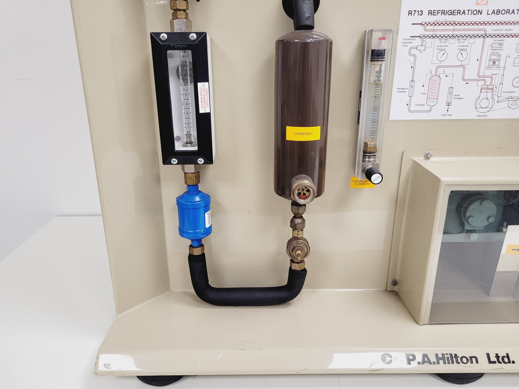 Image of PA Hilton R713 Refrigeration Laboratory Unit 