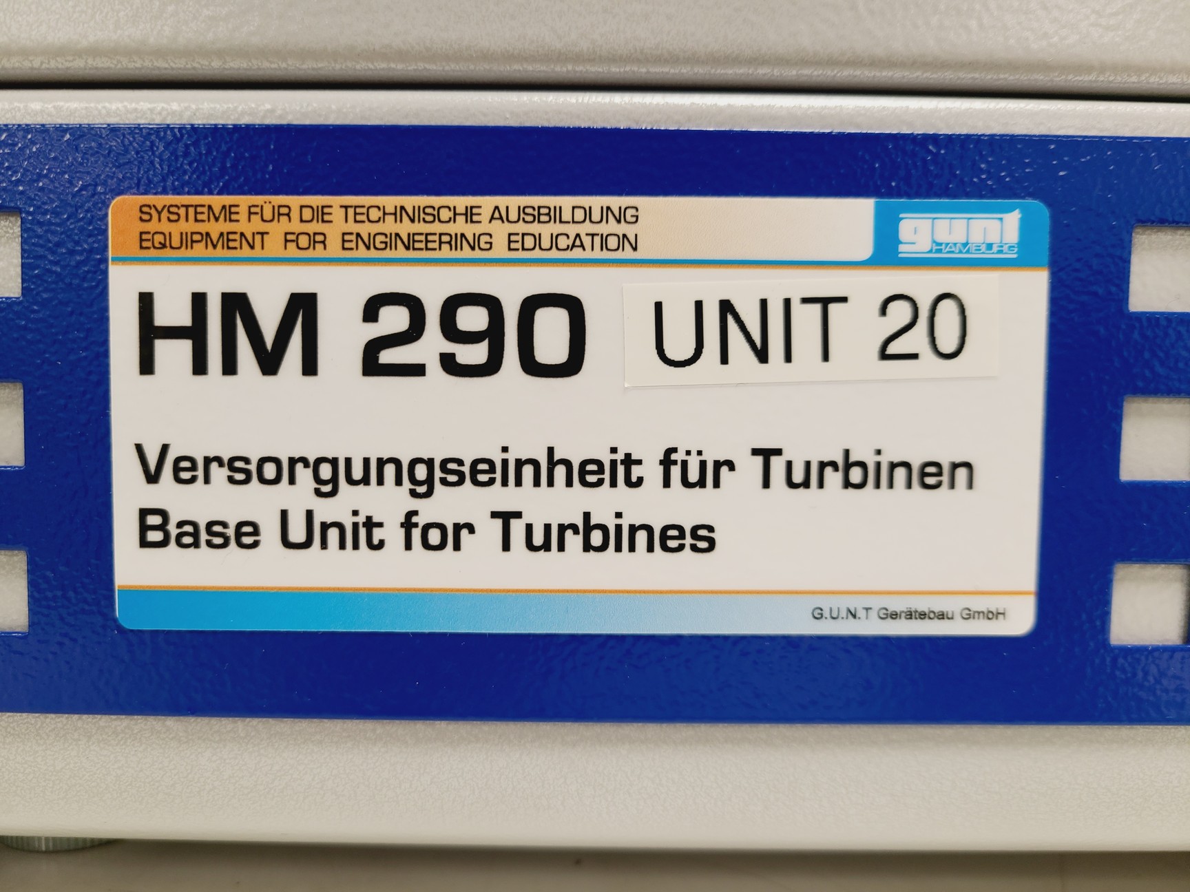 Image of Lot of 7 x GUNT HM290 Turbine Base Units Spares/Repair 