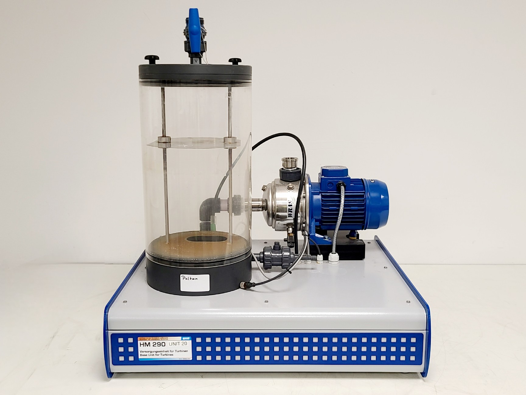 Image of Lot of 7 x GUNT HM290 Turbine Base Units Spares/Repair 