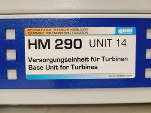 Thumbnail image of Lot of 7 x GUNT HM290 Turbine Base Units Spares/Repair 