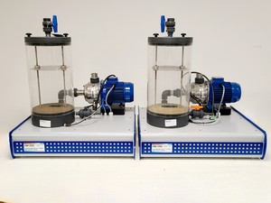 Thumbnail image of Lot of 7 x GUNT HM290 Turbine Base Units Spares/Repair 