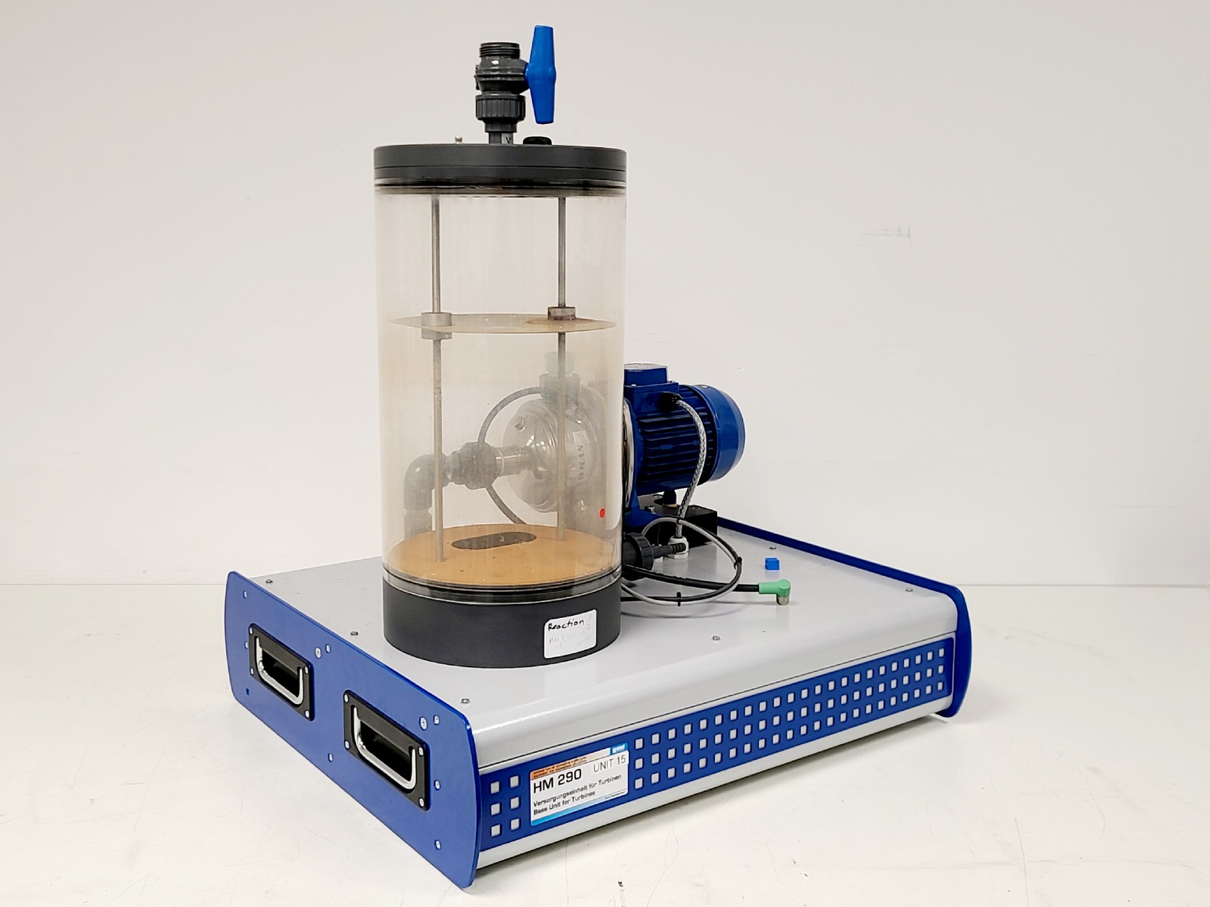 Image of Lot of 7 x GUNT HM290 Turbine Base Units Spares/Repair 