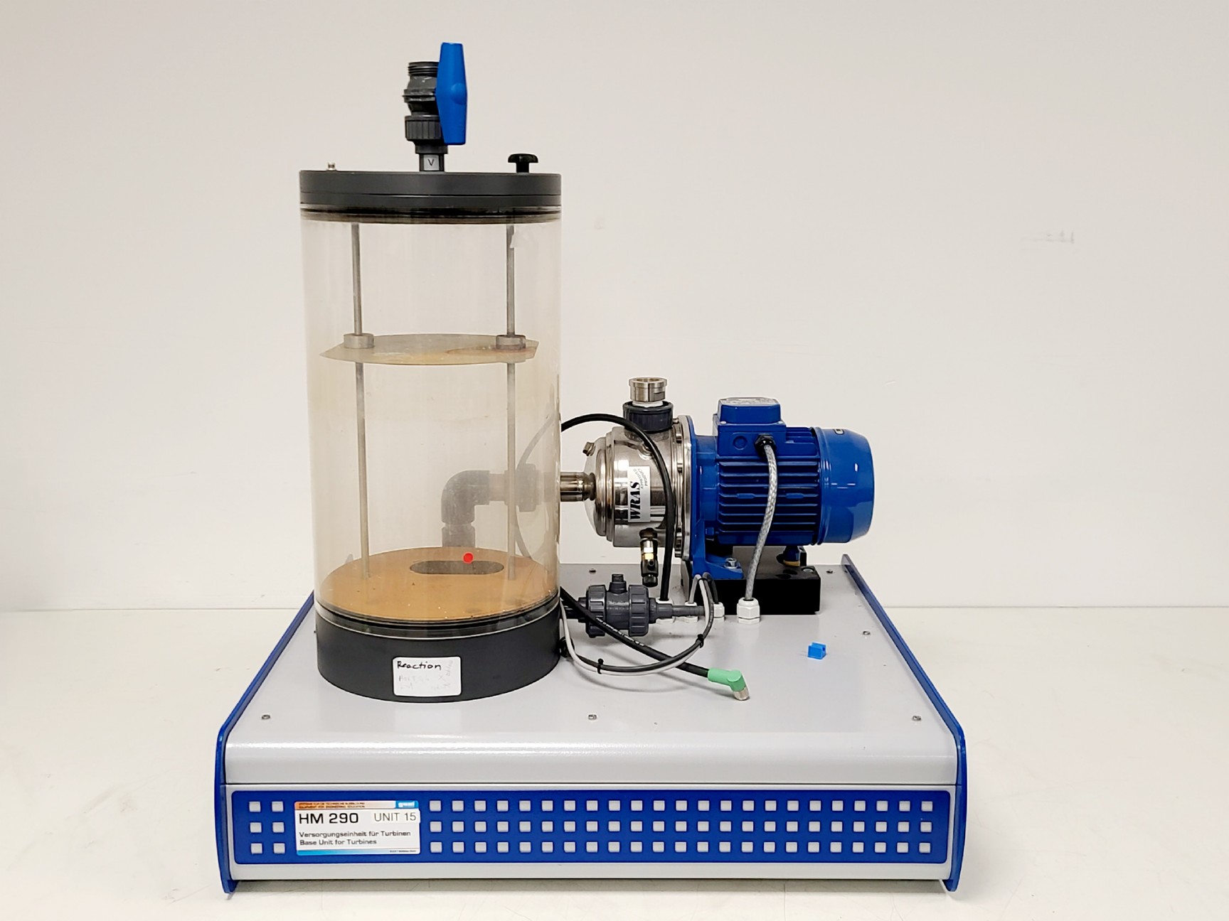 Image of Lot of 7 x GUNT HM290 Turbine Base Units Spares/Repair 