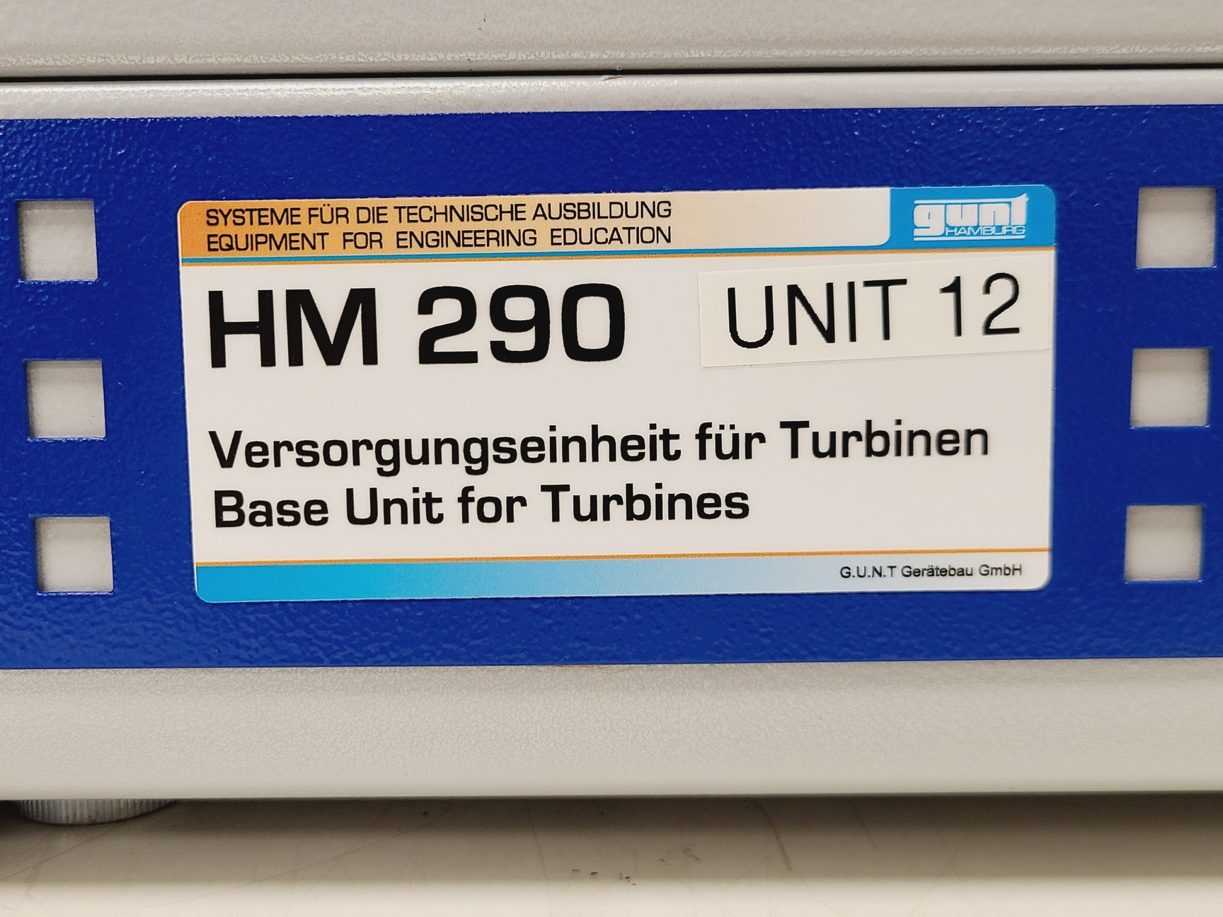 Image of Lot of 7 x GUNT HM290 Turbine Base Units Spares/Repair 