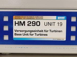 Thumbnail image of Lot of 7 x GUNT HM290 Turbine Base Units Spares/Repair 