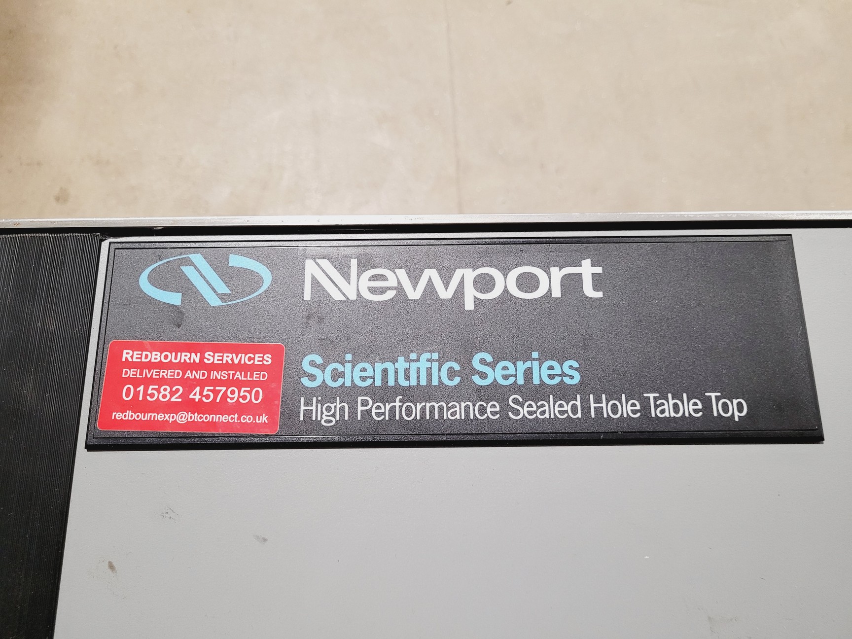 Image of Newport High Performance Sealed Metric Hole Table Top with 4 x Stabilizers 