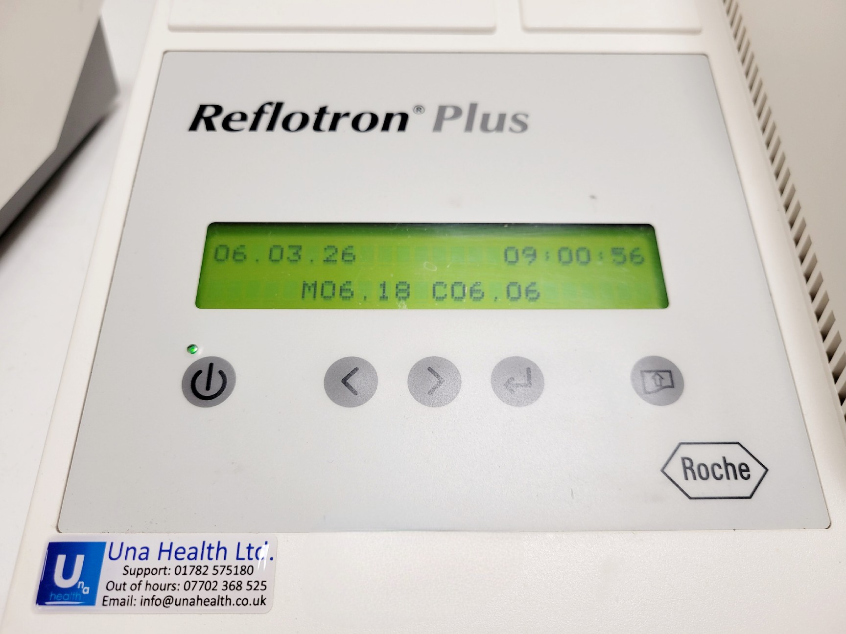Image of Roche Reflotron Plus Dry Chemistry Analyser w/Workstation
