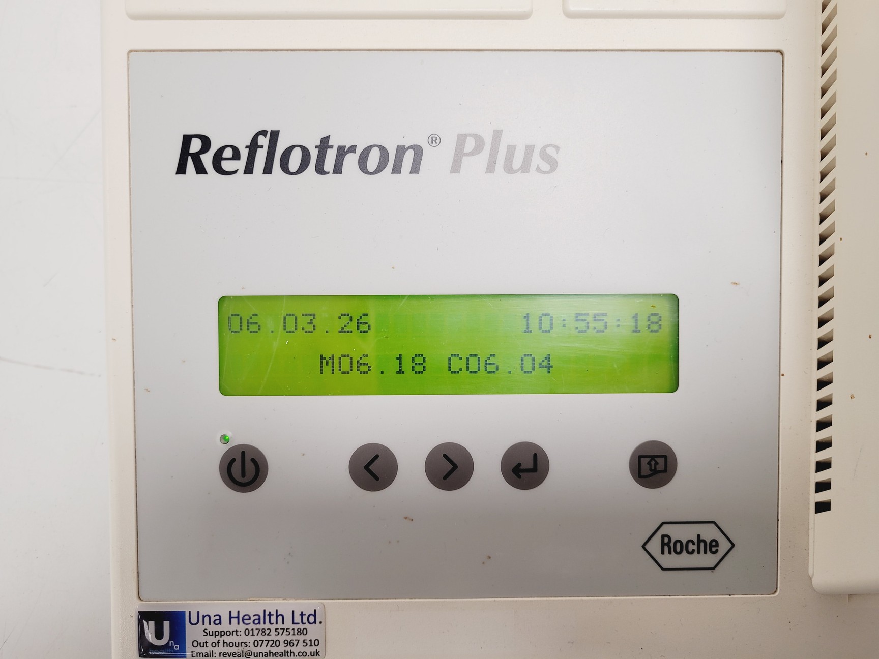 Image of Roche Reflotron Plus Dry Chemistry Analyser w/ Workstation