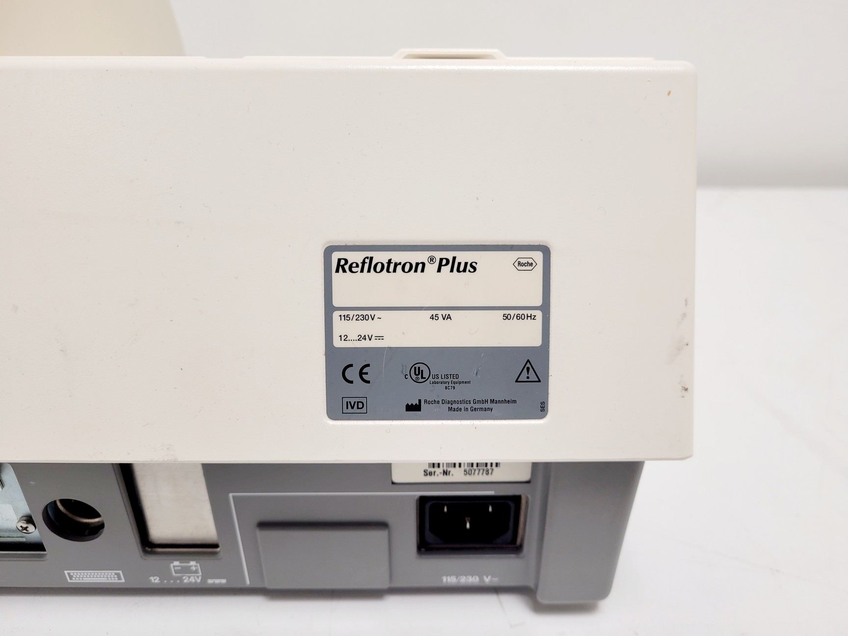 Image of Roche Reflotron Plus Dry Chemistry Analyser w/ Workstation