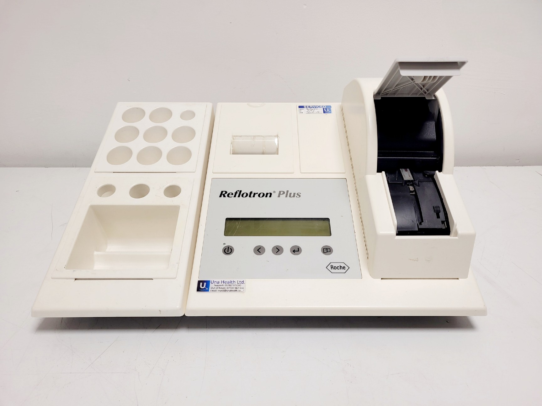 Image of Roche Reflotron Plus Dry Chemistry Analyser w/ Workstation