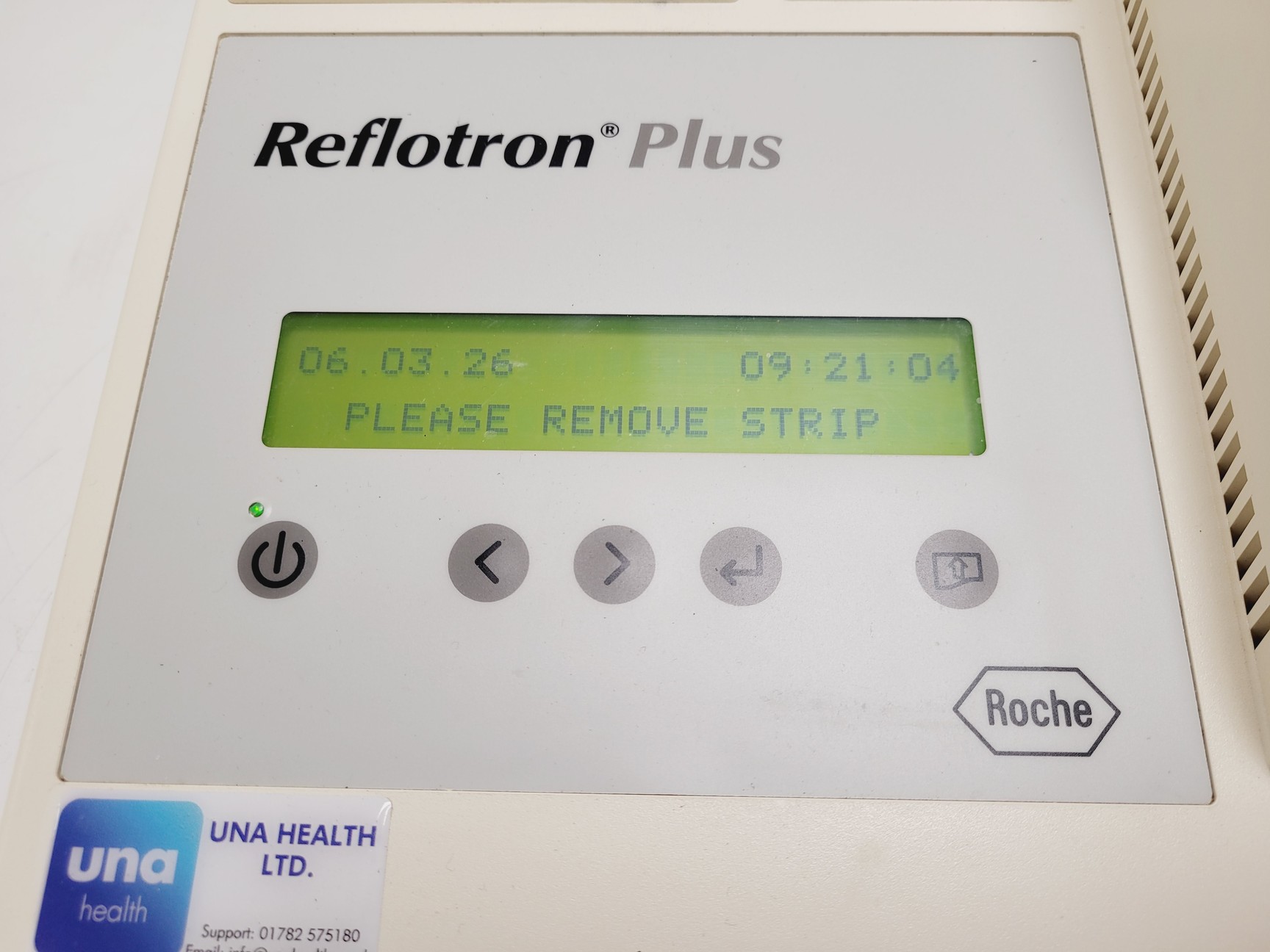 Image of Roche Reflotron Plus Dry Chemistry Analyser w/Workstation