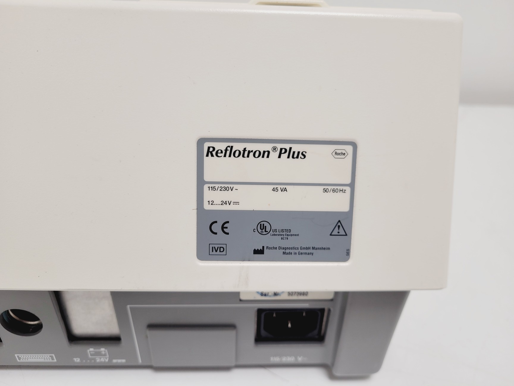 Image of Roche Reflotron Plus Dry Chemistry Analyser w/Workstation