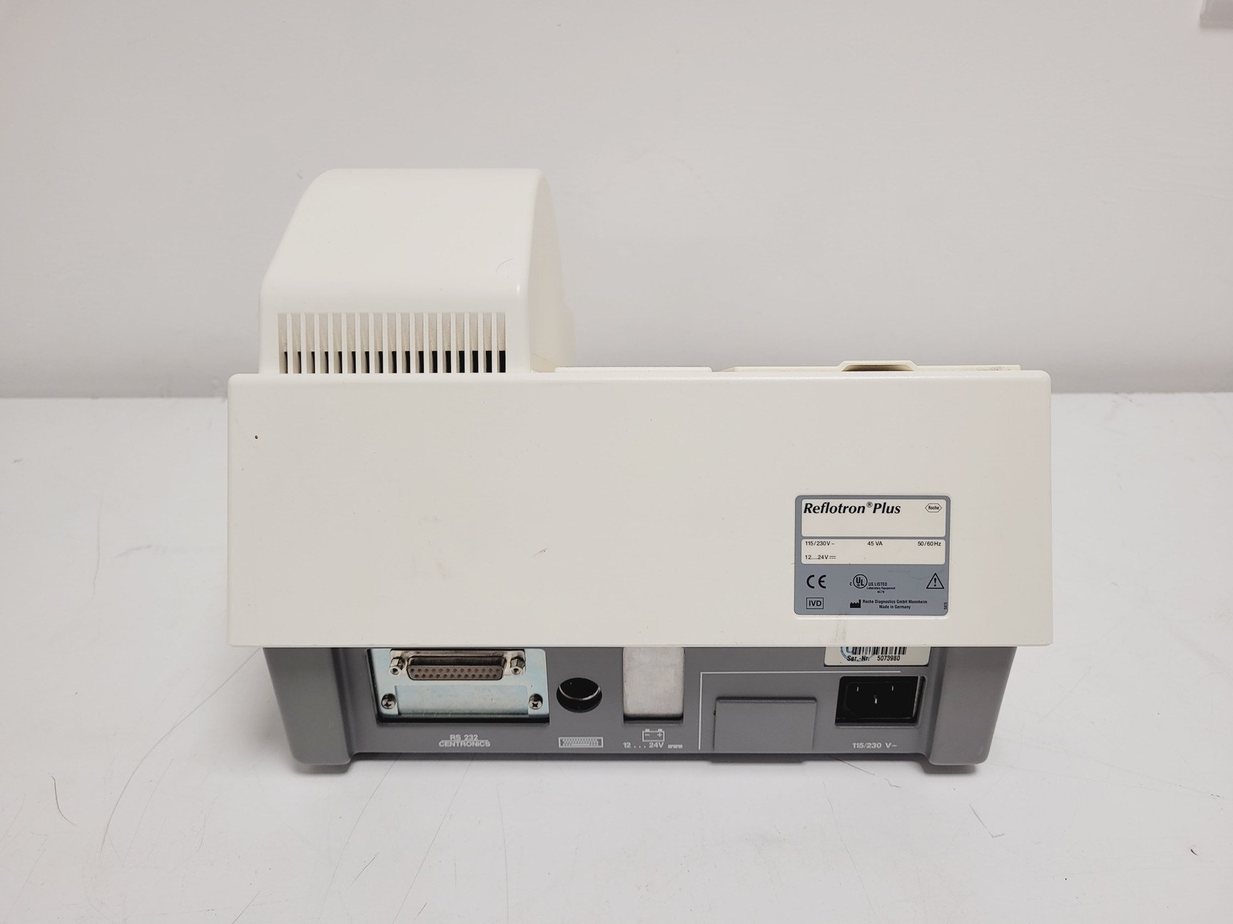 Image of Roche Reflotron Plus Dry Chemistry Analyser w/Workstation