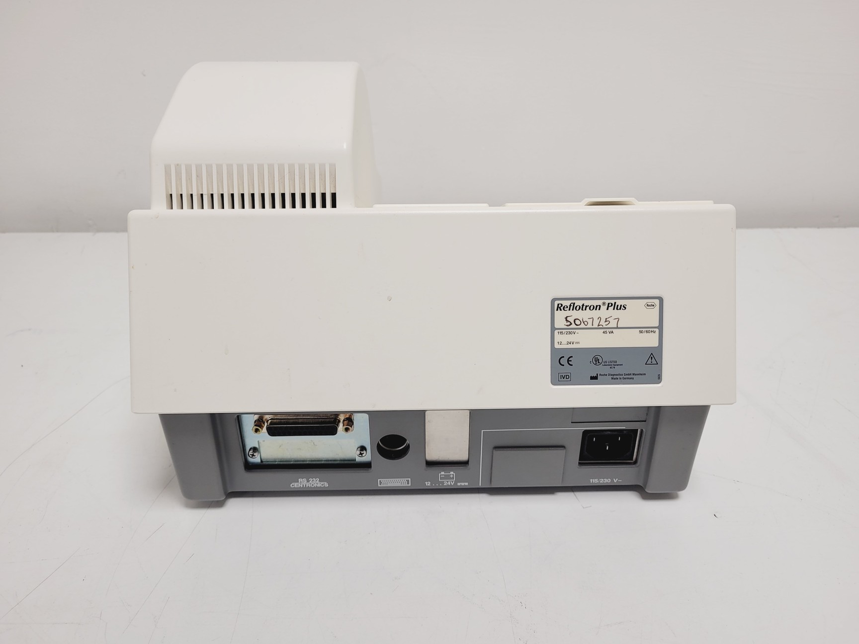 Image of Roche Reflotron Plus Dry Chemistry Analyser w/ Workstation