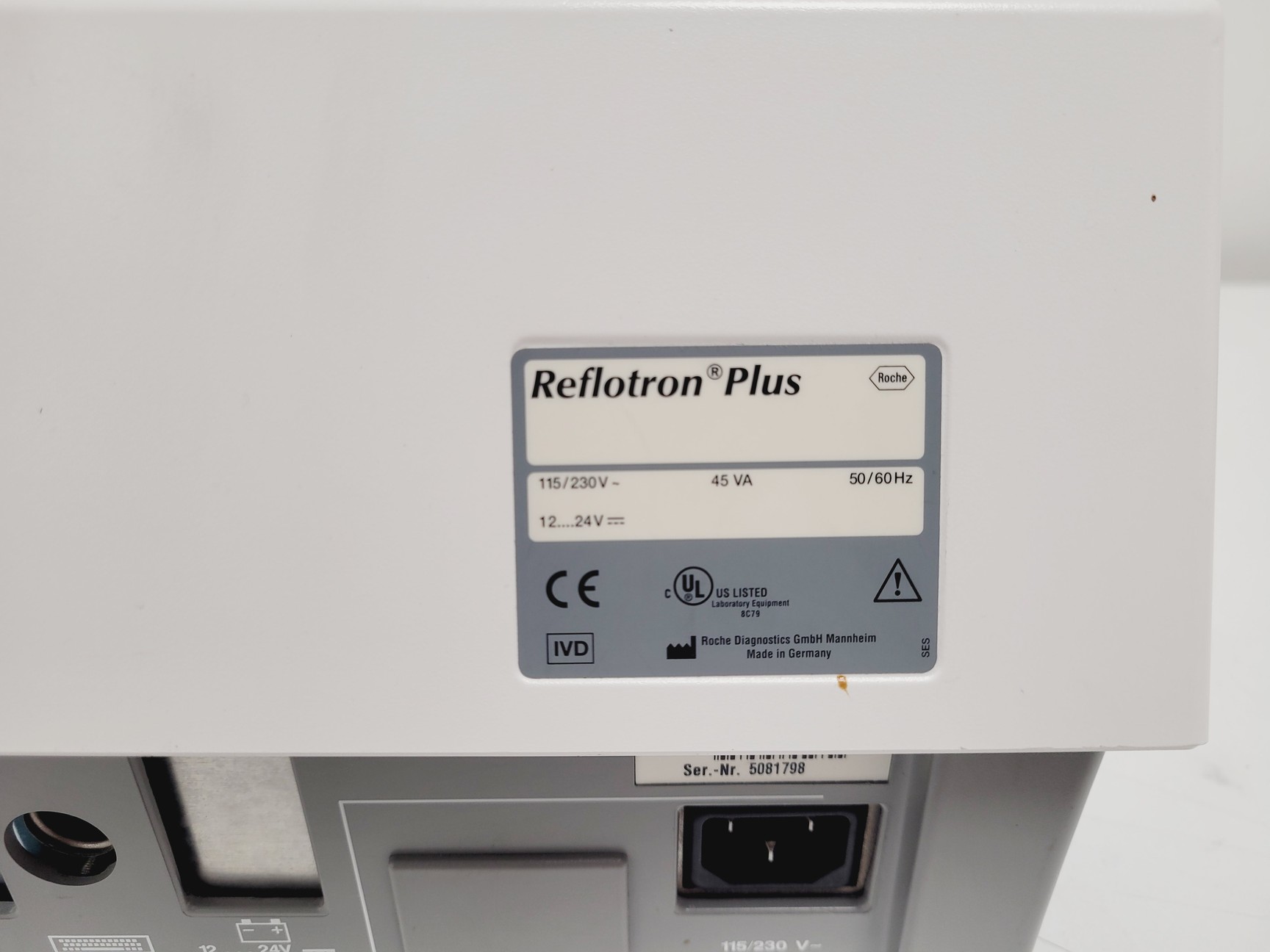 Image of Roche Reflotron Plus Dry Chemistry Analyser 