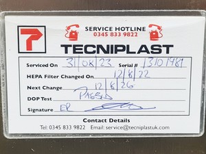 Thumbnail image of Techniplast Easyflow BOXUNEFUK 2 x Individually Ventilated Cage Racking 20 Cages