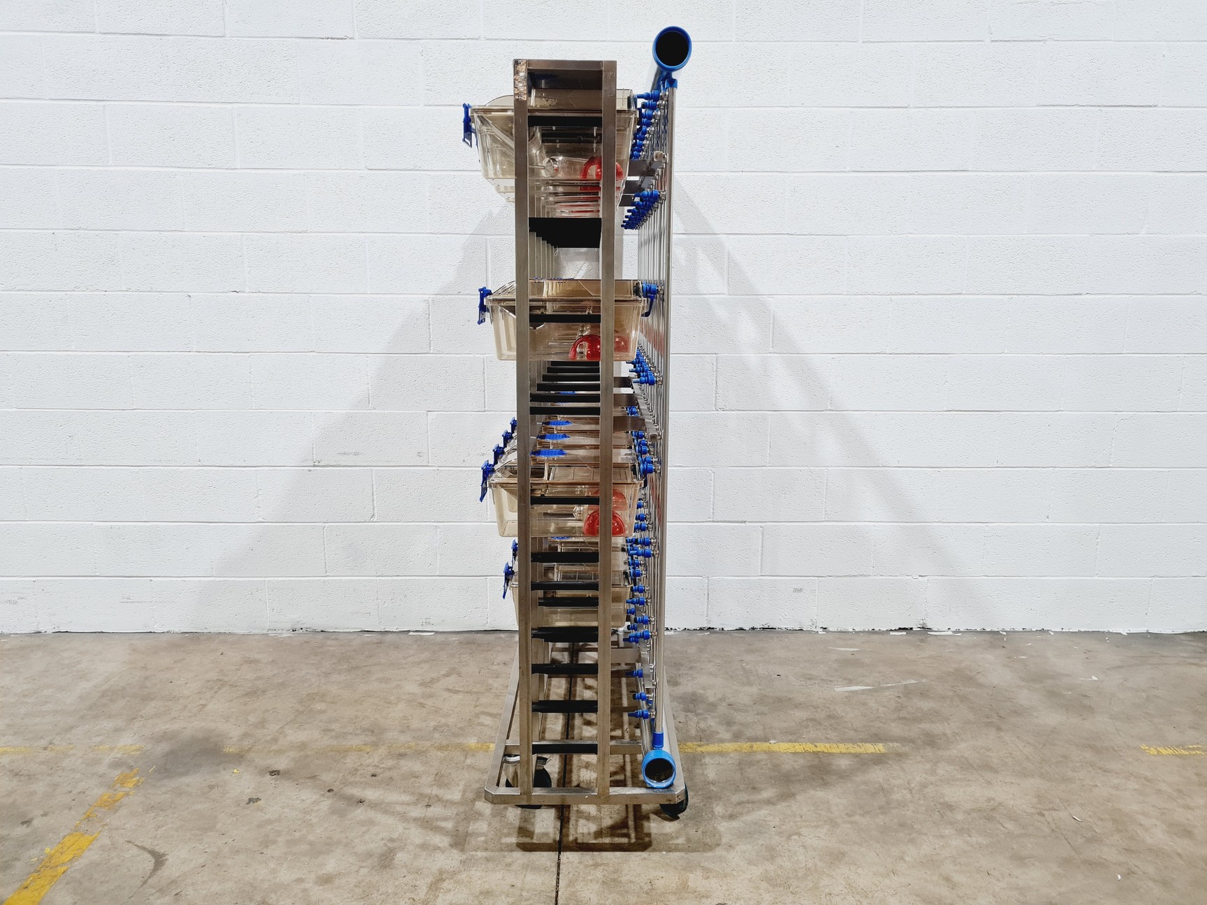 Image of Techniplast Easyflow BOXUNEFUK 2 x Individually Ventilated Cage Racking 20 Cages