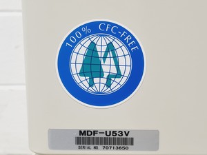 Thumbnail image of Sanyo MDF-U53V Ultra Low Temperature Freezer ULT Lab