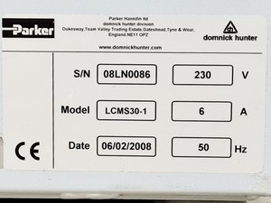 Thumbnail image of Parker Dominick Hunter LCMS30-1 Nitrogen Gas Generator