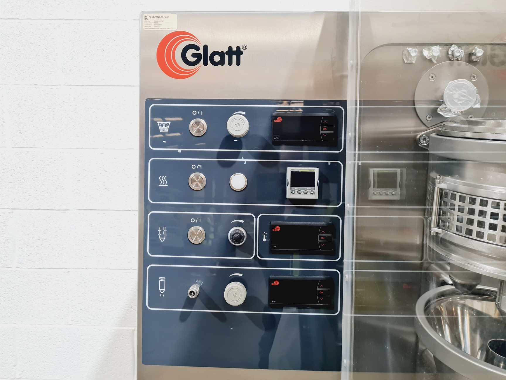 Image of Glatt Mini/Midi Glatt Fluid Bed Dryer with Solo Containment