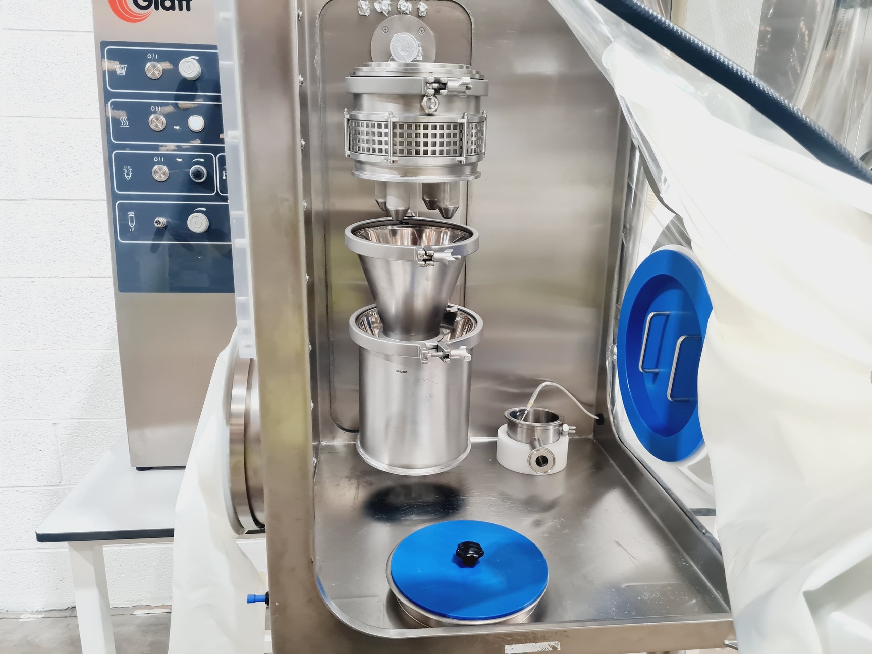 Image of Glatt Mini/Midi Glatt Fluid Bed Dryer with Solo Containment