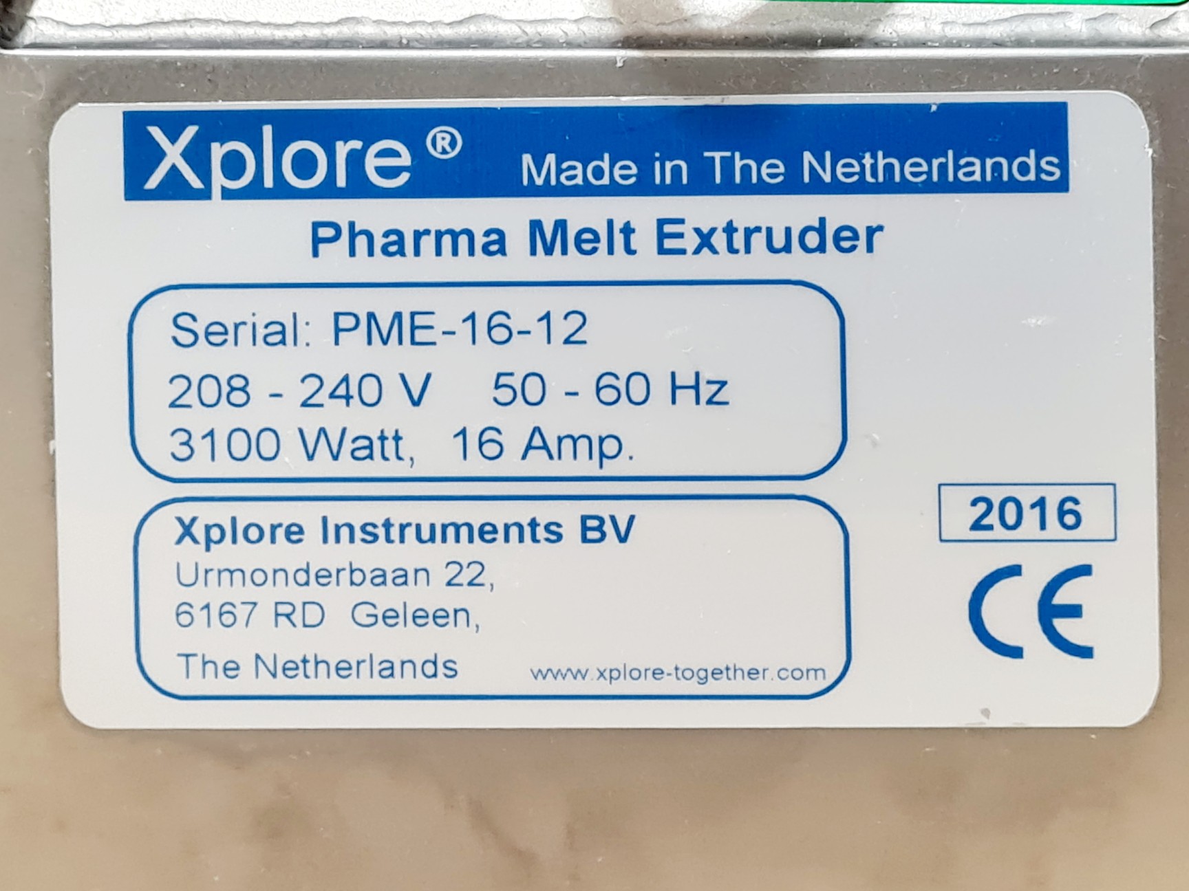 Image of Xplore Pharma Melt Extruder 5 Micro-Compounder System