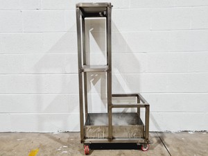 Image of Stainless Steel Mobile Storage Trolley