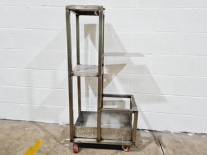 Thumbnail image of Stainless Steel Mobile Storage Trolley