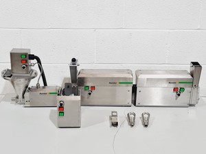 Image of Rondol Stainless Steel Laboratory Feeder Units with Hoppers & Accessories