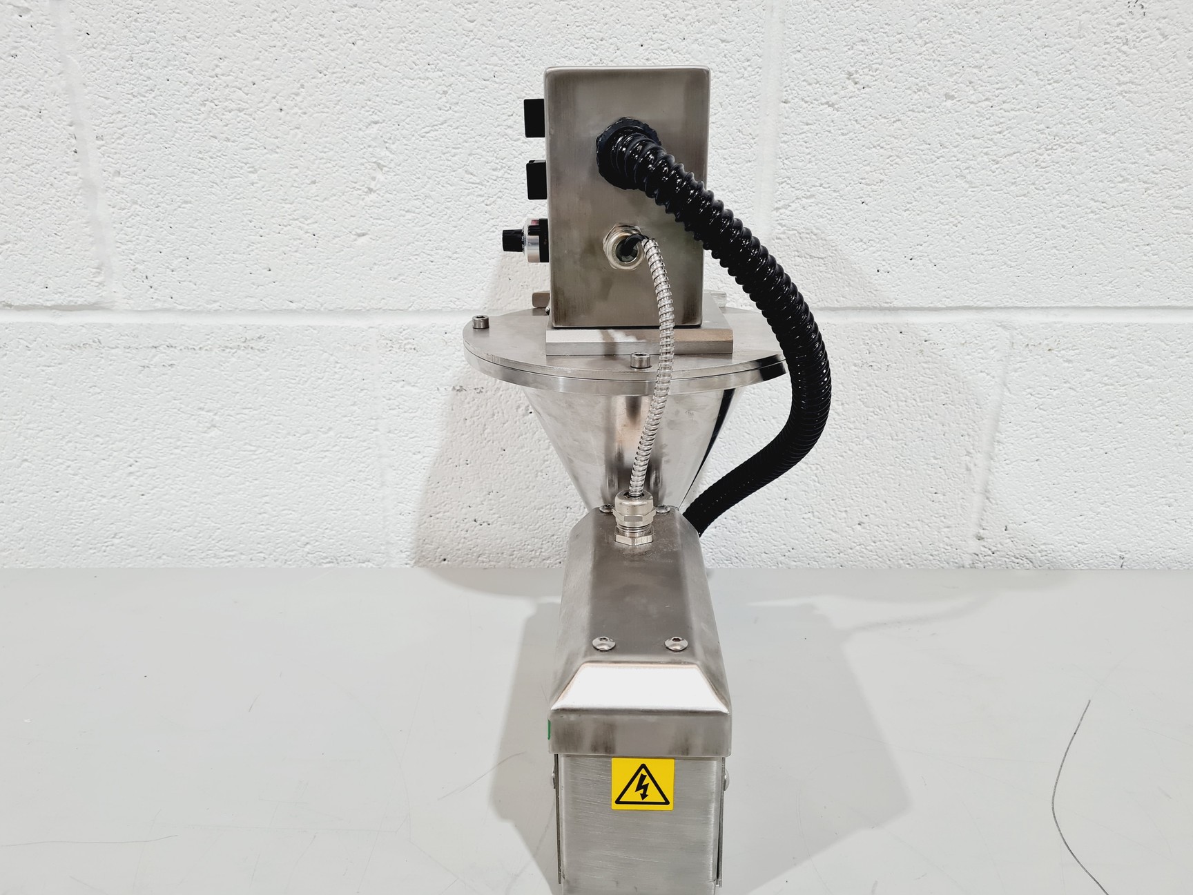 Image of Rondol Stainless Steel Laboratory Feeder Units with Hoppers & Accessories