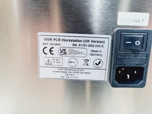 Thumbnail image of VWR PCR Workstation - 732-2541 UV Lab