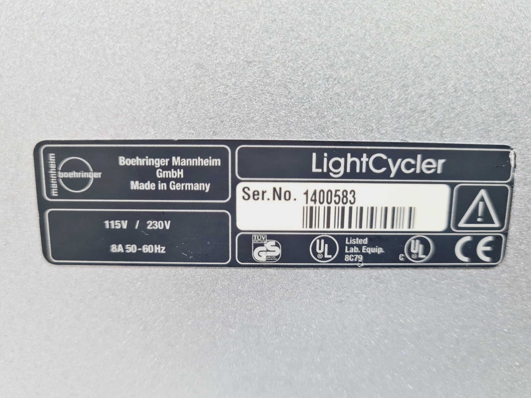 Image of Roche LightCycler Real Time PCR System Lab