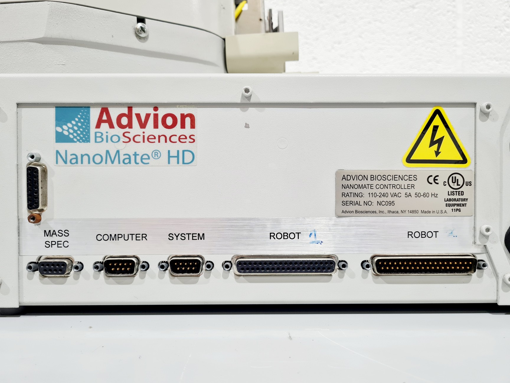 Image of Advion Bio Science NanoMate 100 MS Sample Robot With NanoMate HD Control Unit  