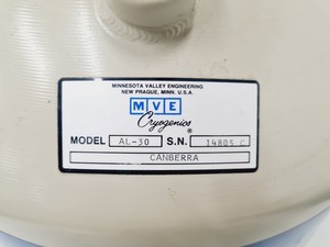 Thumbnail image of Canberra AL-30 Nitrogen Dewar