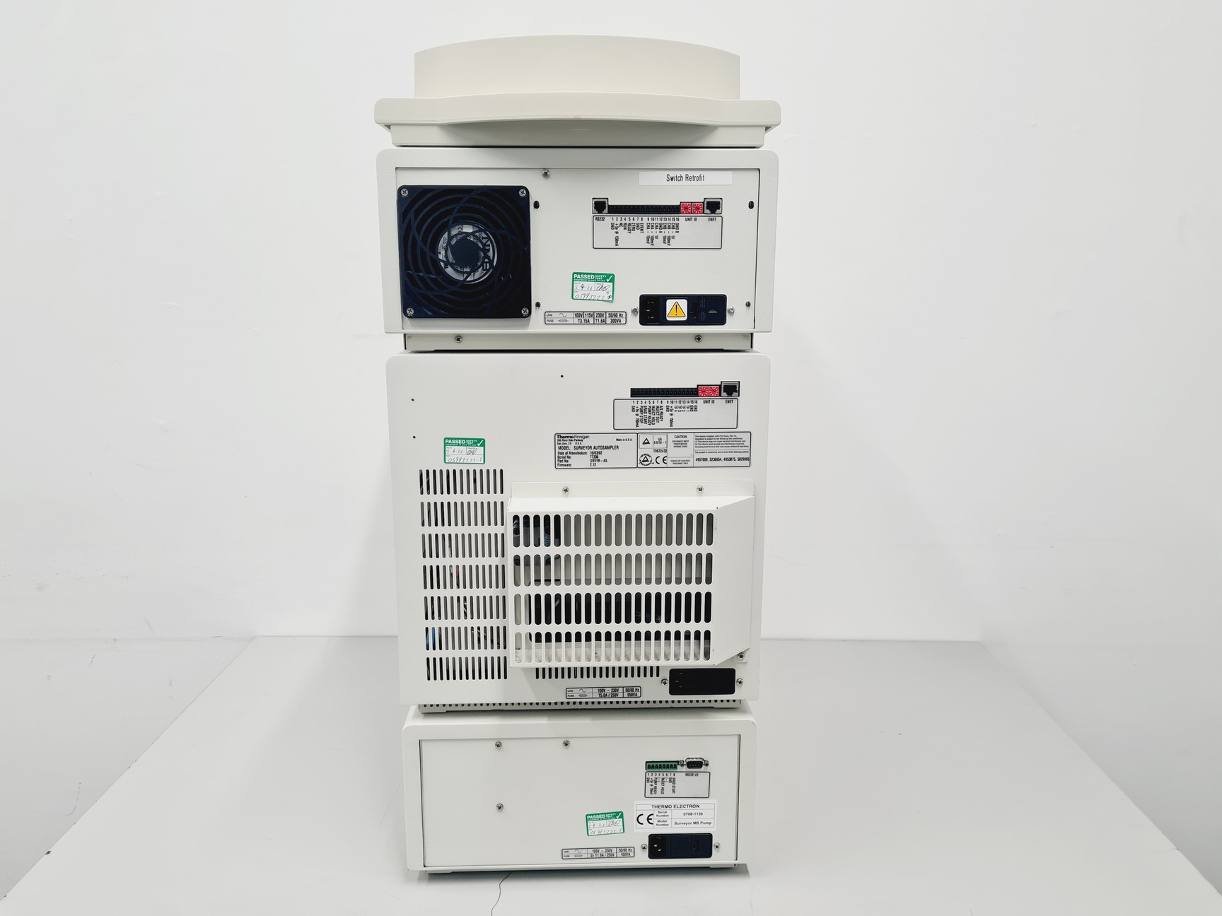 Image of Thermo Finnigan Surveyor PDA Detector, Autosampler, MS Pump