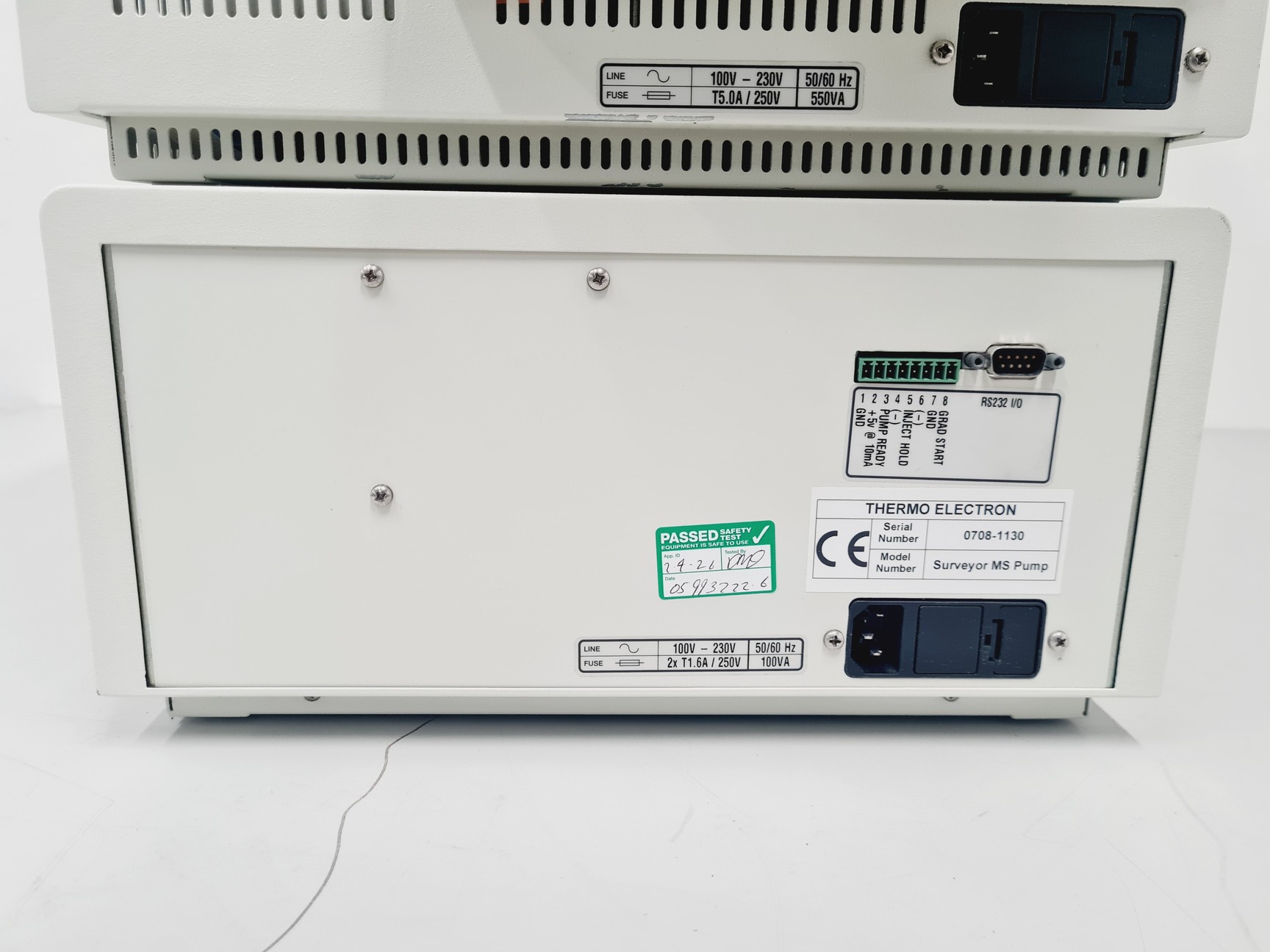 Image of Thermo Finnigan Surveyor PDA Detector, Autosampler, MS Pump