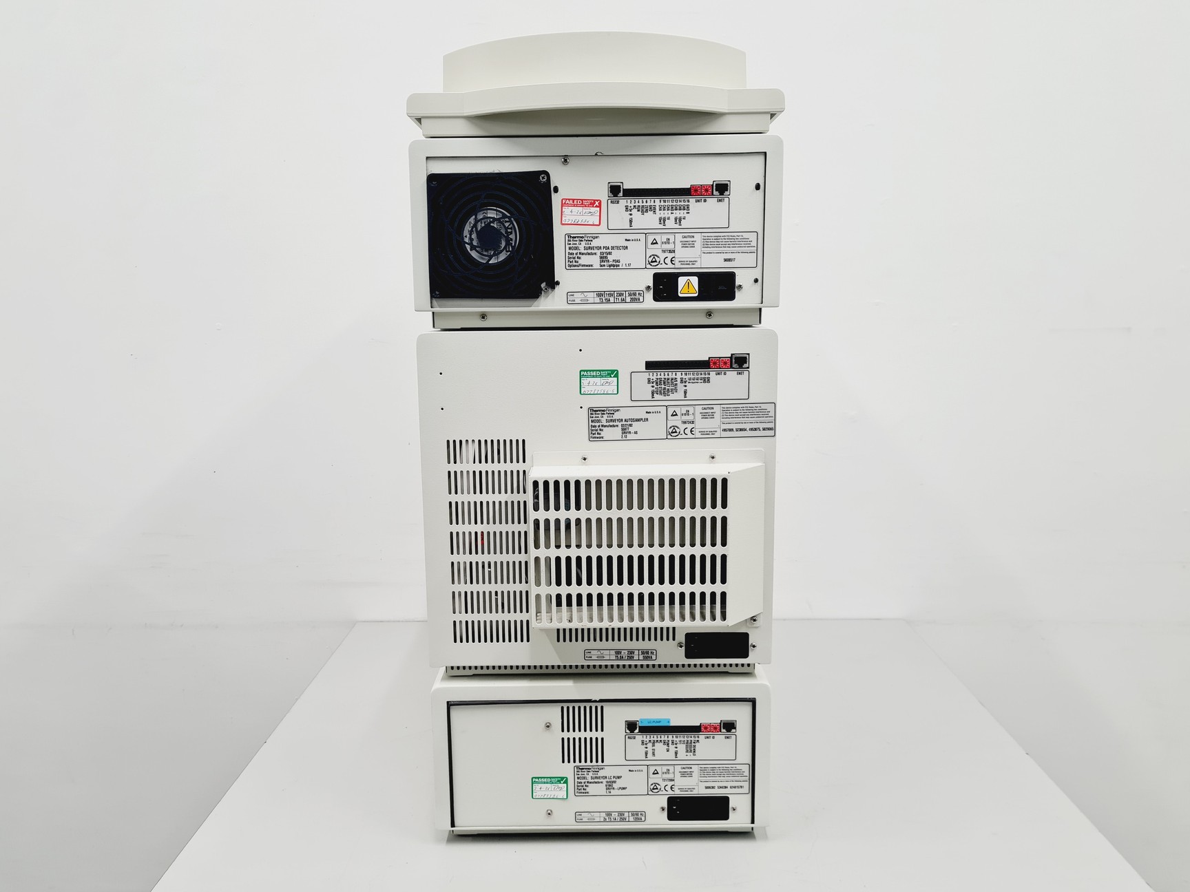 Image of Thermo Finnigan Surveyor PDA Detector, Autosampler, LC Pump